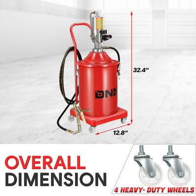 Leak-proof 5 Gallon Air Grease Pump<br>w/60 Mpa 13FT Hose