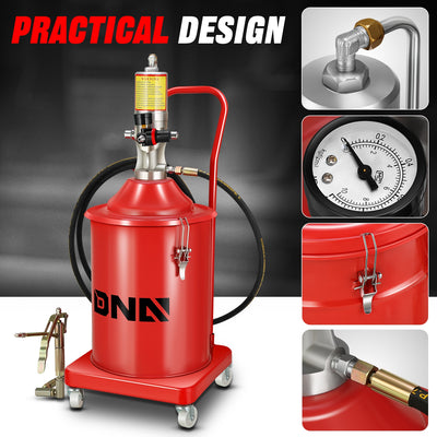 Leak-proof 5 Gallon Air Grease Pump<br>w/60 Mpa 13FT Hose