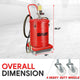 Leak-proof 10 Gallon Air Grease Pump<br>w/60 Mpa 13FT Hose