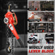3 T Lever Block W/10 ft. Chain Hoist & Hook <br> Dimension ( in. ): 7.87 L X 4.9 W X 26.5 H