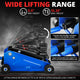 1.5 Ton Floor Jack [ A Variety of color options] <br> Lifting Range: 5.5 to 15.35 in.