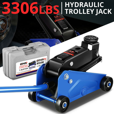 1.5 Ton Floor Jack [ A Variety of color options] <br> Lifting Range: 5.5 to 15.35 in.