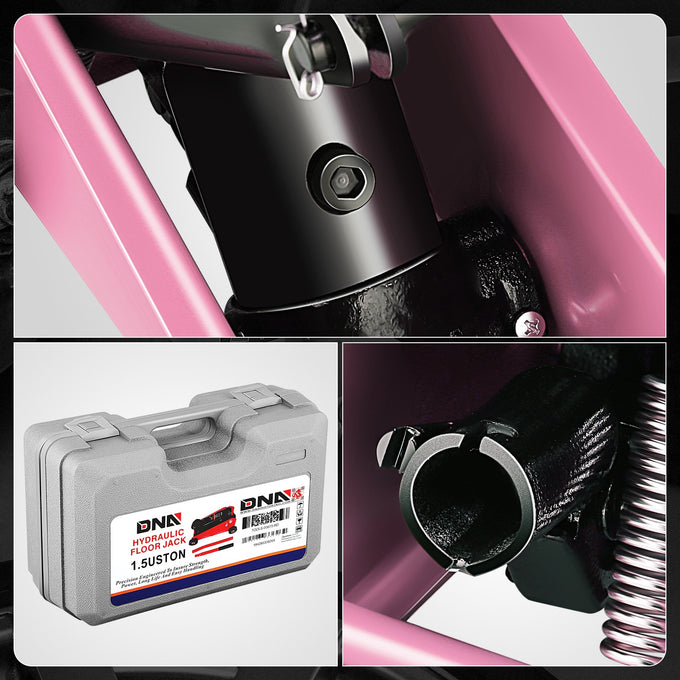 1.5 Ton Floor Jack [ A Variety of color options] <br> Lifting Range: 5.5 to 15.35 in.
