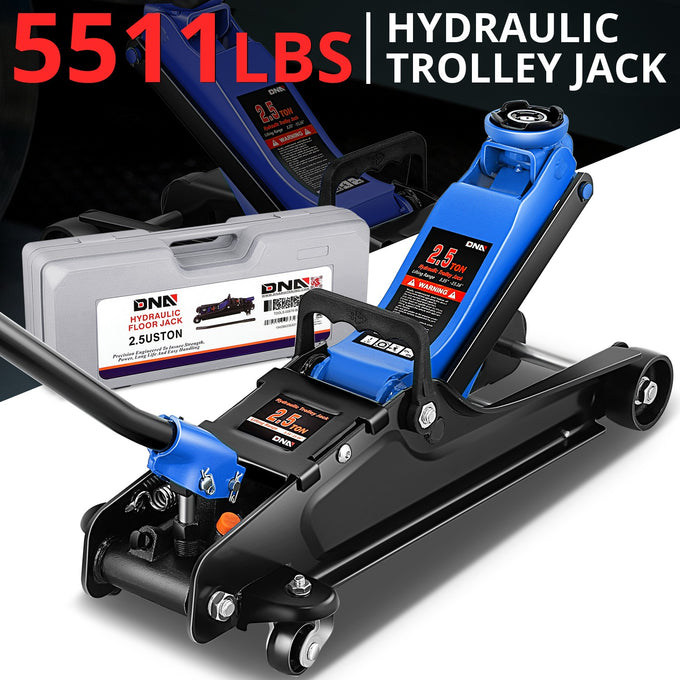 2.5 Ton Floor Jack [ A Variety of color options] <br> Lifting Range 3.35 in.-15.16 in.