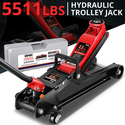 2.5 Ton Floor Jack [ A Variety of color options] <br> Lifting Range 3.35 in.-15.16 in.