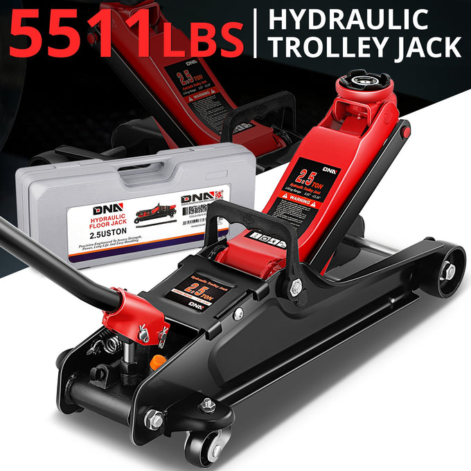 2.5 Ton Floor Jack [ A Variety of color options] <br> Lifting Range 3.35 in.-15.16 in.
