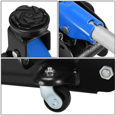 2-Ton Portability Hydraulic Floor Jack <br> Lifting Height of 5.1 and a Max. Height of 13 in.