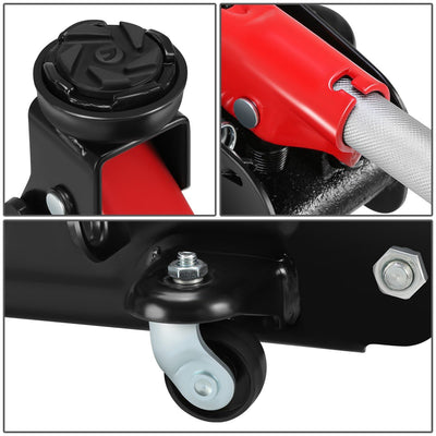 2-Ton Portability Hydraulic Floor Jack <br> Lifting Height of 5.1 and a Max. Height of 13 in.