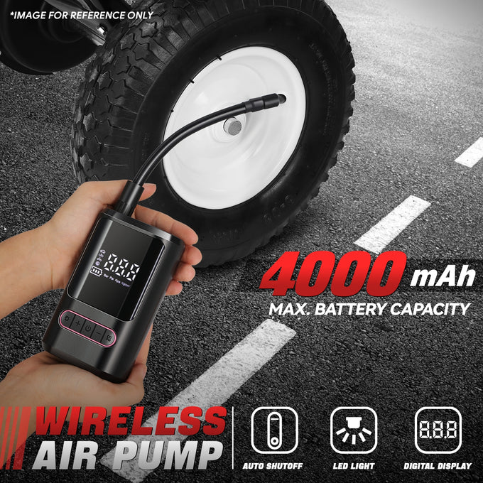150PSI Wireless Portable Cordless Air Pump<br>4000mAh Long-Life Large-Capacity Battery