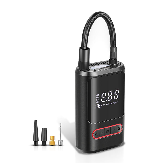 150PSI Wireless Portable Cordless Air Pump<br>4000mAh Long-Life Large-Capacity Battery