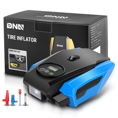 12V Digital Wireless Portable Air Pump<br>For Small Cars Tire Up To 50 PSI & 245 mm