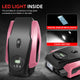 12V Digital Wireless Portable Air Pump<br>For Small Cars Tire Up To 50 PSI & 245 mm