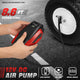 12V Digital Wireless Portable Air Pump<br>For Small Cars Tire Up To 50 PSI & 245 mm