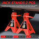 2-Piece 2 Ton Adjustable Jack Stand <br> Adjustable lift range:10.6 in. -15.5 in.