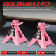 2-Piece 3 Ton Adjustable Jack Stand <br> Adjustable lift range:10.8 in. -15.7 in.