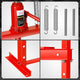28.3 in. Max H-Frame 12-Ton Hydraulic Shop Press<br>Adjustable Benchtop Work Table