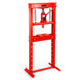 28.3 in. Max H-Frame 12-Ton Hydraulic Shop Press<br>Adjustable Benchtop Work Table