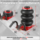 7700lbs 5.9 in. -15.7 in. Short Handle Air Bag Jack<br>w/5 Built Steel Tubes