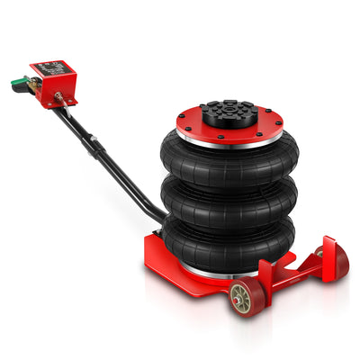 7700lbs 5.9 in. -15.7 in. Long Handle Air Bag Jack<br>w/5 Built Steel Tubes