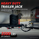 12V DC 3500lbs Electric Power Tongue Trailer Jack<br>Lifting Range To Be 31.5 in-50.2 in.