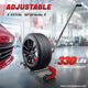 330lbs 6.5-24.5 in. Tire Wheel Dolly<br>3 Gear Adjustable Rollers For 6.5-24.5 in. Tires