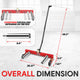 330lbs 6.5-24.5 in. Tire Wheel Dolly<br>3 Gear Adjustable Rollers For 6.5-24.5 in. Tires