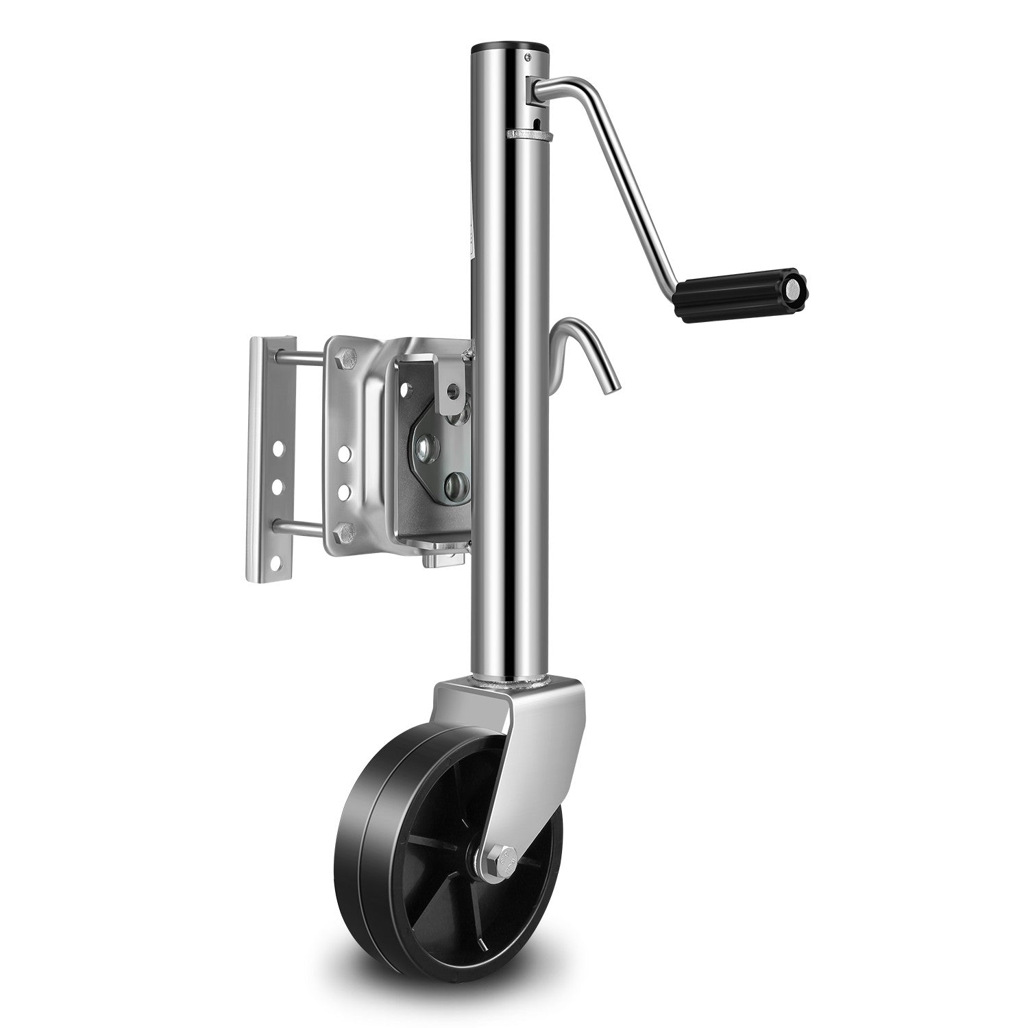 1000LBS Dual Wheel Tongue Trailer Tongue Jack<br>Lifting RangeTo Be 12.6â€?2.8 in.