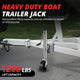 22.4-33.6 in. 1200lbs Dual Wheel Trailer Jack<br>Fits 1.96 to 4.52 in. Trailer Tongues