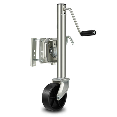 22.4-33.6 in. 1200lbs Dual Wheel Trailer Jack<br>Fits 1.96 to 4.52 in. Trailer Tongues