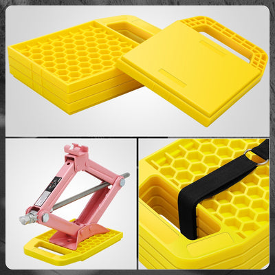 4pc Stabilizing Jack Pads <br> 8.8 in. x 6.5 in.