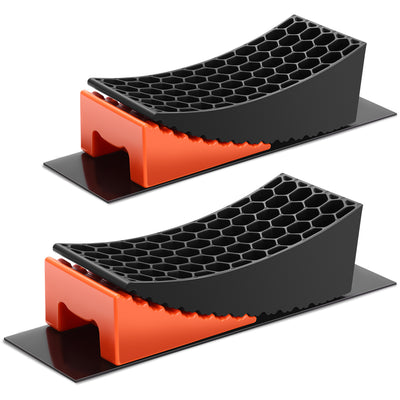 Non-slip Leveling Ramp <BR> Adjustments 1/2 in.to 4 in.