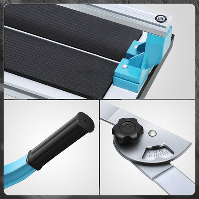 40 in. Adjustment Manual Tile Cutter W/Wheels <br> Cutting Thickness: 6-14 mm