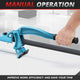 48 in. Adjustment Manual Tile Cutter W/Wheels <br> Cutting Thickness: 6-14 mm