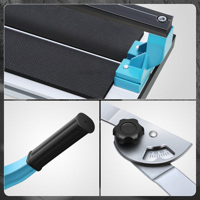 48 in. Adjustment Manual Tile Cutter W/Wheels <br> Cutting Thickness: 6-14 mm