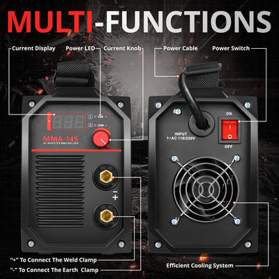 110V/220V Welding MachineA Variety of color options]  <br>Compatible W/ standard power sockets, 60Hz