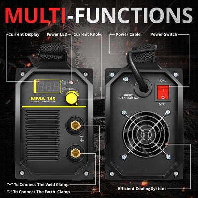 110V/220V Welding MachineA Variety of color options]  <br>Compatible W/ standard power sockets, 60Hz