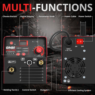 110V Welding Machine[A Variety of color options] <br>Compatible W/ standard power sockets, 60Hz