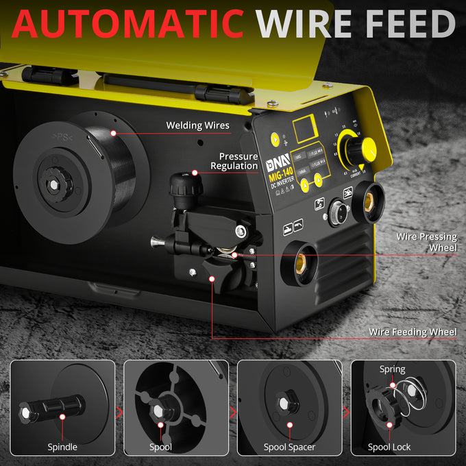 110V Welding Machine[A Variety of color options] <br>Compatible W/ standard power sockets, 60Hz