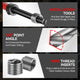 261Pcs Helicoil Type Thread Repair Kit Set <br>Rethread Stripped Metric w/Heavy Duty Plastic Case