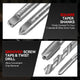 261Pcs Helicoil Type Thread Repair Kit Set <br>Rethread Stripped Metric w/Heavy Duty Plastic Case