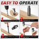 261Pcs Helicoil Type Thread Repair Kit Set <br>Rethread Stripped Metric w/Heavy Duty Plastic Case