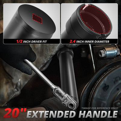 Carbon Steel Tie Rod Removal Tool Set <br> Fits most domestic and imported vehicles