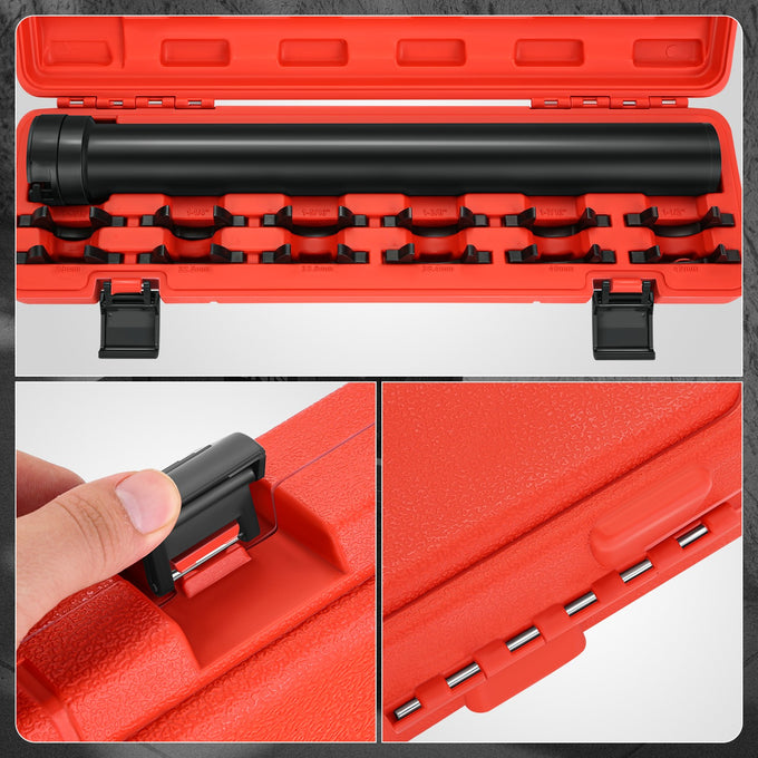 Carbon Steel Tie Rod Removal Tool Set <br> Fits most domestic and imported vehicles