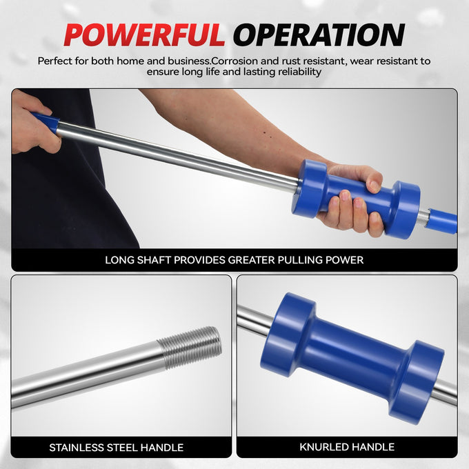 14-piece Slide Hammer Dent Puller Set <br> Perfect for home and business
