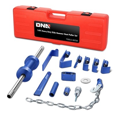14-piece Slide Hammer Dent Puller Set <br> Perfect for home and business