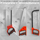 3PCS Anti-Slip Carbon steel Hand Saw <br> With an anti-slip ABS+TPR soft grip handle