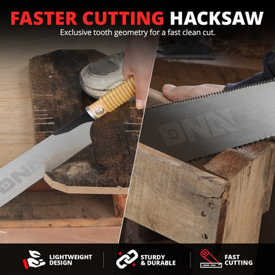3PCS 9 in. Double-Sided Blade Japanese Saws <br> Handle Dimension:  13.78 in. / 11.8 in.
