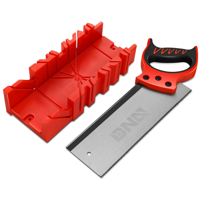 12 Teeth Tenon saw Set W/Mitre Box <br> Dimension: 11.81in. x 3.94in.