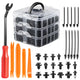 620PCS Nylon Automotive Fasteners kit <br> Universal fit for most vehicles