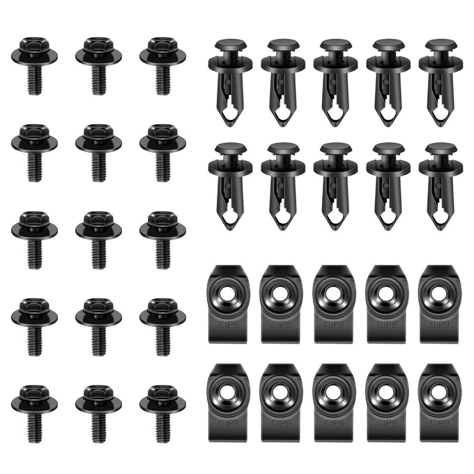 35PCS Alloy Steel Automotive Fasteners kit <br> Universal fit for most vehicles